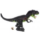 Óriási interaktív T-rex fészekkel, tojásokkal és kisebb dínókkal – 40cm