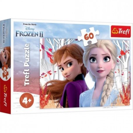 Jégvarázs 2 puzzle Ana és Elsa 60 darabos