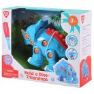 Csavarozható dinó Triceratopsz - PlayGo
