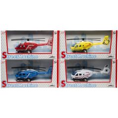 Játék helikopter - Lendkerekes -több színben