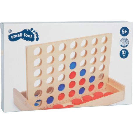 Négyet egy sorba fadobozos Professor Puzzle logikai játék