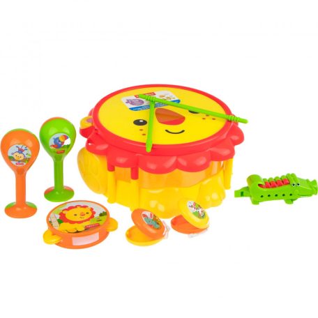 Fisher-Price Oroszlános dobszett kiegészítőkkel