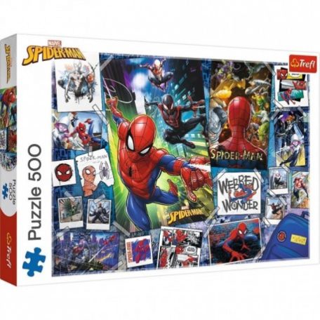 Spider-man Pókember poszterek puzzle