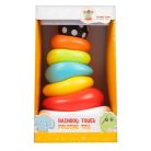 Szivárványos toronyépítő játék hanghatással