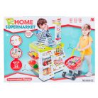 Gyerek Játék Supermarket bevásárló kocsival XXL
