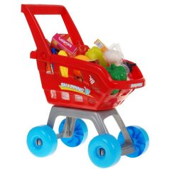 Gyerek Játék Supermarket bevásárló kocsival XXL