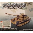 Távirányítós tank - kormánykerekes