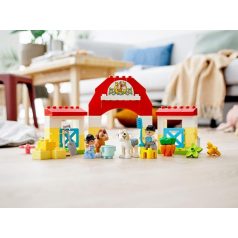 LEGO DUPLO Lóistálló és pónigondozás