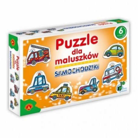 Gyerek puzzle - játékautók