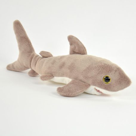 plüss játék, cápa, 30cm