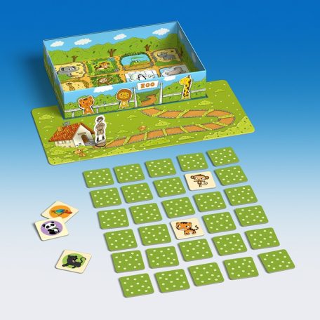 ZOO Memória fejlesztő társasjáték
