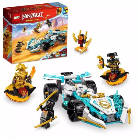 LEGO® NINJAGO® - Zane sárkányerő Spinjitzu versenyautója (71791)