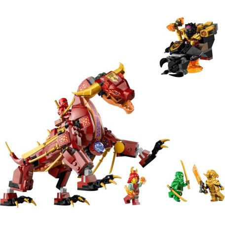 LEGO NINJAGO - Hőhullám átalakítható lávasárkány 