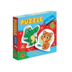 Gyerek állatos puzzle kicsiknek