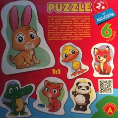 Gyerek állatos puzzle kicsiknek