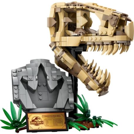 LEGO Jurassic World - Dinoszaurusz maradványok T-Rex koponya