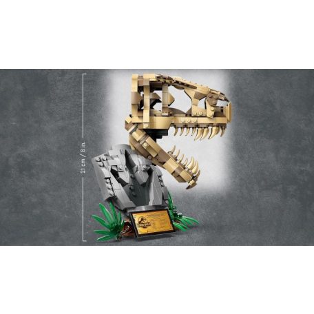 LEGO Jurassic World - Dinoszaurusz maradványok T-Rex koponya
