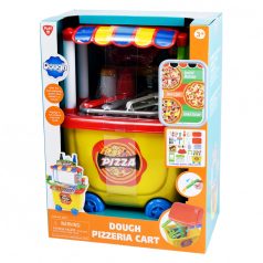 Játék Guruló pizzás kocsi gyurmakészlet