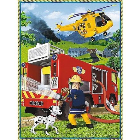 Gyerek puzzle és memória játék - Sam a tűzoltó akcióban