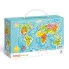 Gyerek puzzle Világtérkép