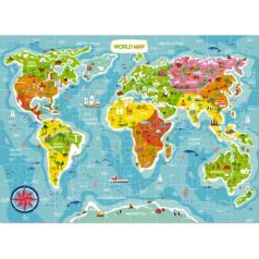 Gyerek puzzle Világtérkép