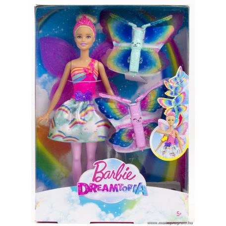 Barbie pillangó szárnyú tündér Dreamtopia
