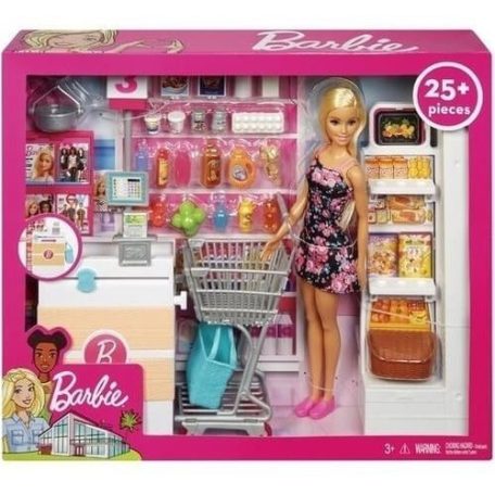 Barbie Szupermarket játékkészlet