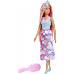 Barbie Dreamtopia Varázslatos hercegnő fésűvel