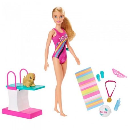 Barbie úszóbajnok szett Dreamhouse