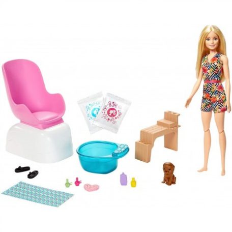Barbie Körömstúdió játékkészlet Mattel