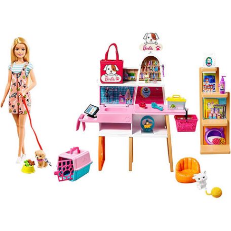 Barbie Kisállat bolt készlet