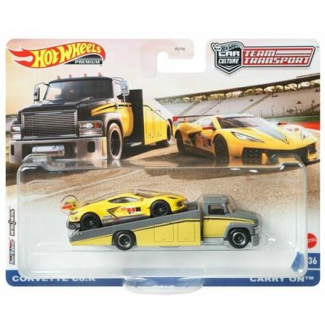 HOT WHEELS SZÁLLÍTÓ KISAUTÓK CORVETTE C8.R