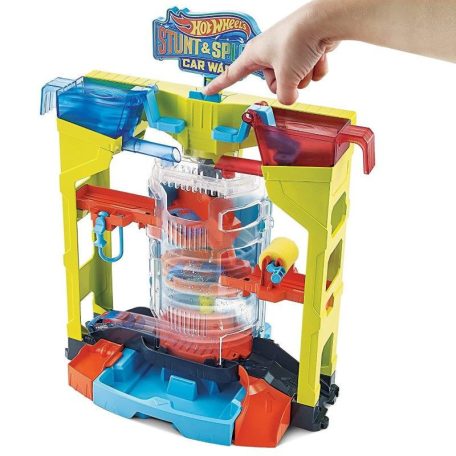 Hot Wheels City: Kaszkadőr pálya és autómosó játék