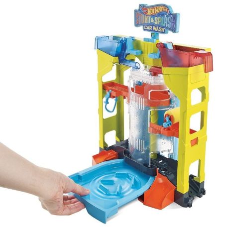 Hot Wheels City: Kaszkadőr pálya és autómosó játék