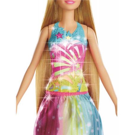 Barbie Dreamtopia hercegnő mágikus fésűvel