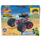 Hot Wheels Monster Trucks Bone Shaker Járgány, 194 db-os építhető