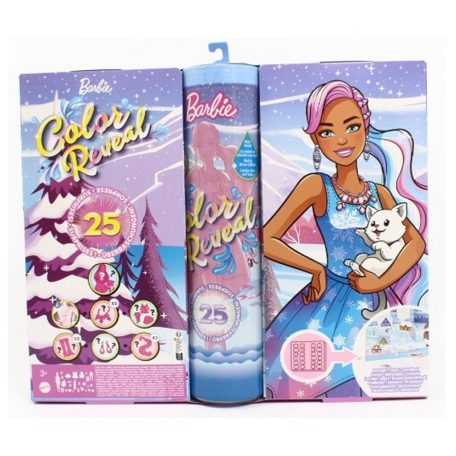 Barbie Color Reveal: Adventi naptár 2022