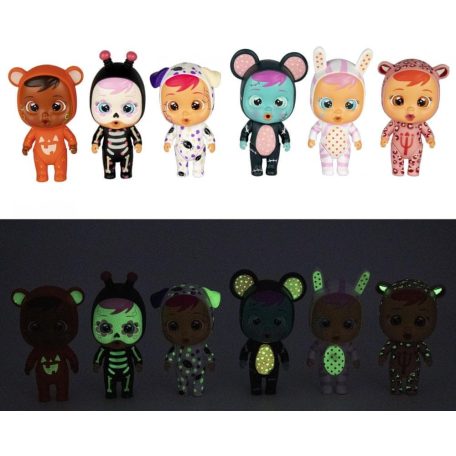 IMC TOYS Cry Babies Varázskönnyek Halloween Világító meglepetés baba cumisüveg házikóban