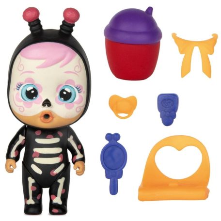 IMC TOYS Cry Babies Varázskönnyek Halloween Világító meglepetés baba cumisüveg házikóban