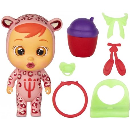 IMC TOYS Cry Babies Varázskönnyek Halloween Világító meglepetés baba cumisüveg házikóban