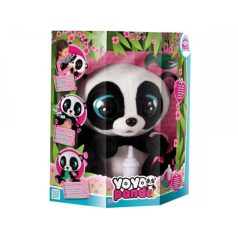 Yoyo panda interaktív plüssfigura