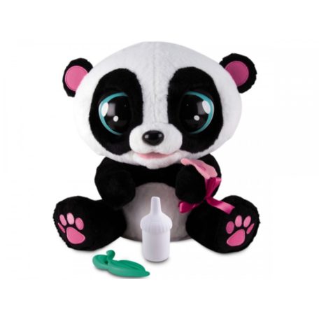 Yoyo panda interaktív plüssfigura