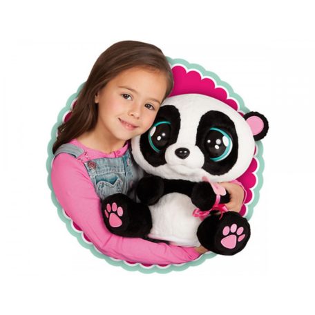 Yoyo panda interaktív plüssfigura