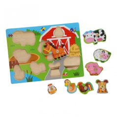 Fa puzzle Nagy Gombokkal