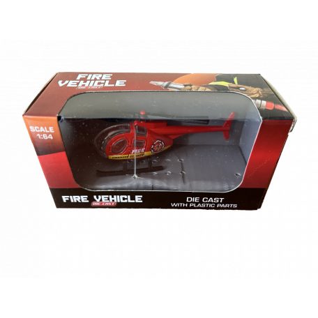 Die Cast Tűzoltó járművek többféle változatban 1/64
