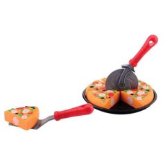 Játék szeletelhető pizza készlet kiszedő lapáttal