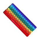 Billentyűzet alakú Push Pop Bubble Fidget Játék