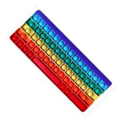 Billentyűzet alakú Push Pop Bubble Fidget Játék