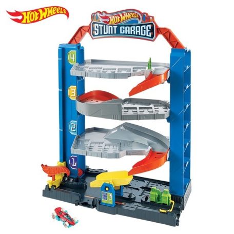 Hot Wheels: Kaszkadőr garázs szett