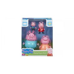 Peppa Malac 4 darabos családi figura szett